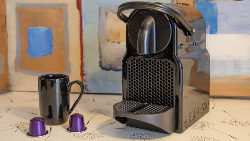 Capsule coffee machine at superior studio